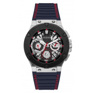 GUESS CIRCUIT GW0487G1 Ανδρικό Ρολόι Quartz Multifunction Ακριβείας