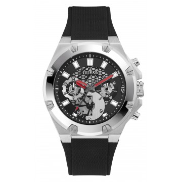 GUESS THIRD GEAR GW0334G1 Ανδρικό Ρολόι Quartz Multifunction Ακριβείας