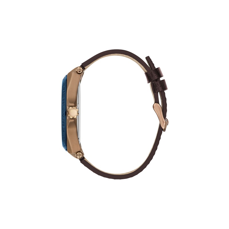 GUESS Orologio Uomo/Donna Modello GW0389G2 – Cinturino In Pelle, Cassa In Acciaio, Design Trendy E Raffinato