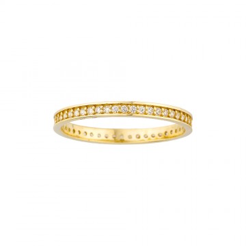 Gold holover ring in yellow...