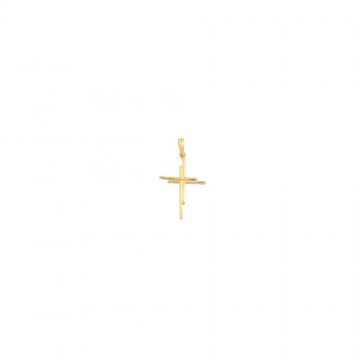 Cross in yellow gold